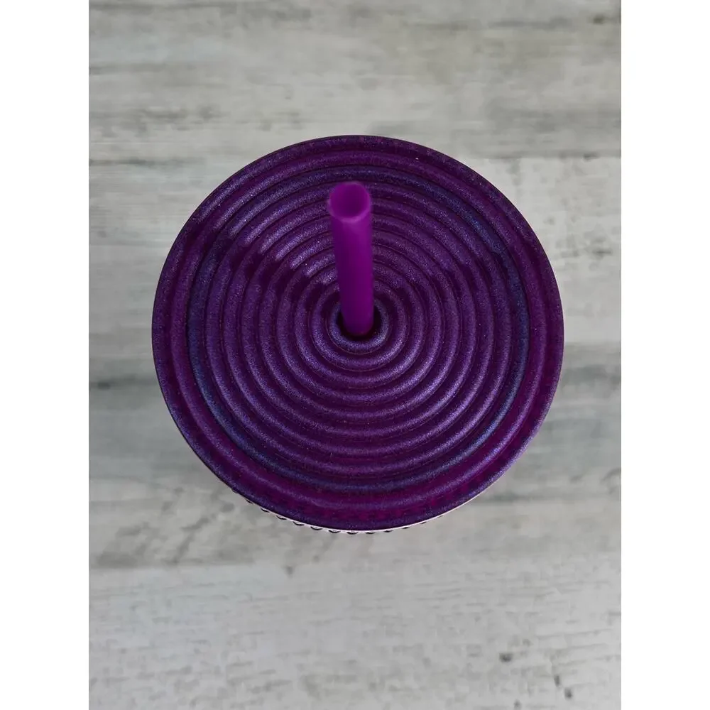 New Starbucks Release Spring 2024 Metalic Magenta 24oz. Cold Cup